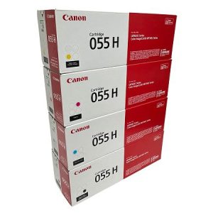 Canon 055H Complete (CMYK) Toner Set