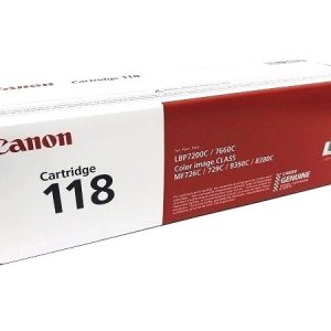 Canon 2662B001AA (Cartridge 118) Black Toner Cartridge