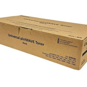 Oce 6696C001 Universal PlotWave Black Toner Cartridge (2 x 500 Gram Bottles)