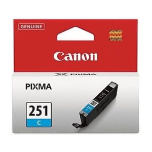 Canon CLI-251 Cyan (6514B001) Cyan Ink Tank