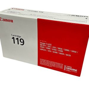 Canon 3479B001AA (Cartridge 119) Black Toner Cartridge