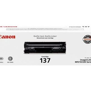 Canon Cartridge 137 (9435B001AA) Black Toner Cartridge