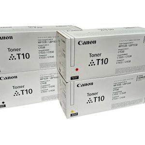 Canon T-10 (C,M,Y,K) Complete Toner Set