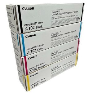 Canon T02 Complete Toner Set