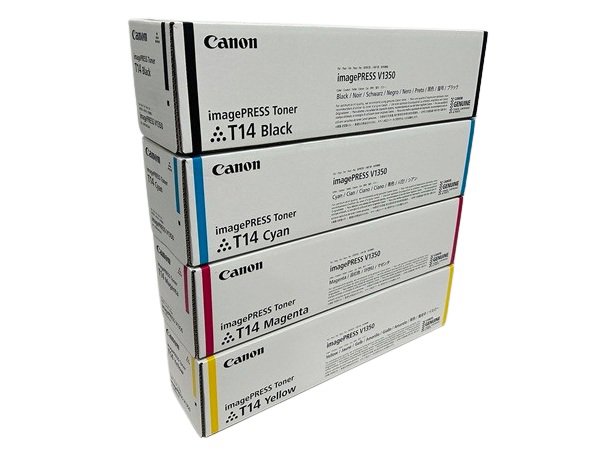 Canon T14 Complete (C,M,Y,K) Toner Cartridge Set